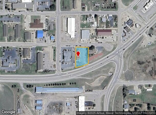  1640 W Main St, Lewistown, MT Parcel Map