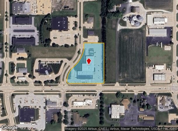  600 E Le Claire Rd, Eldridge, IA Parcel Map