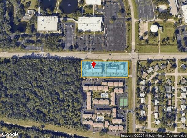  1101 W Hibiscus Boulevard Unit Blvd, West Melbourne, FL Parcel Map
