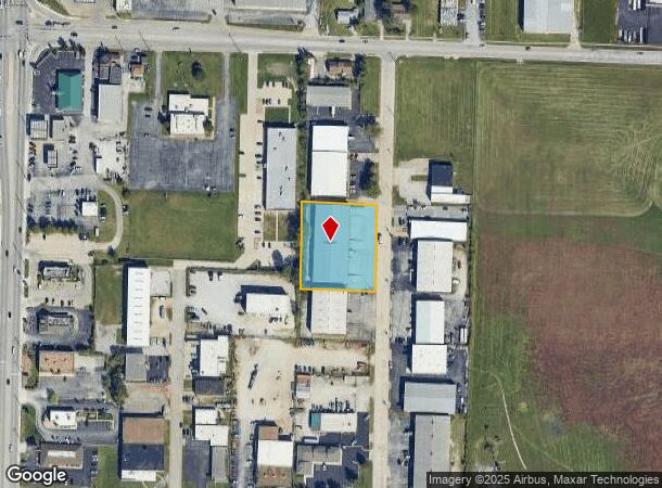  1405 N Nias Ave, Springfield, MO Parcel Map