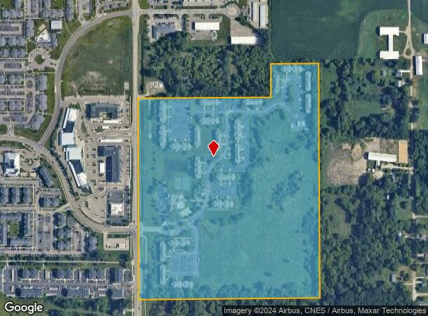  16789 Chandler Rd, East Lansing, MI Parcel Map