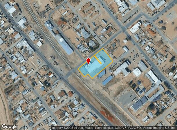 208 4Th St, Fabens, TX Parcel Map