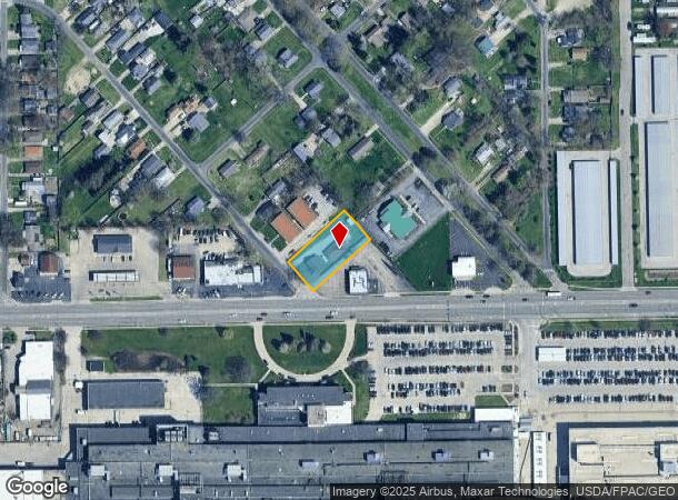 1324 Primrose Ave, Toledo, OH Parcel Map