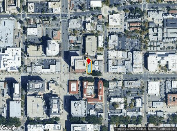  911 E Colorado Blvd, Pasadena, CA Parcel Map