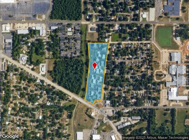 3333 Nichols Dr, Texarkana, TX Parcel Map