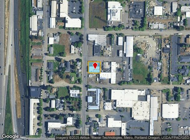 9908 Se Ash St, Portland, OR Parcel Map