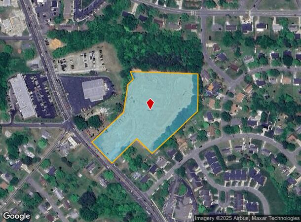 1108 S Main St, Graham, NC Parcel Map