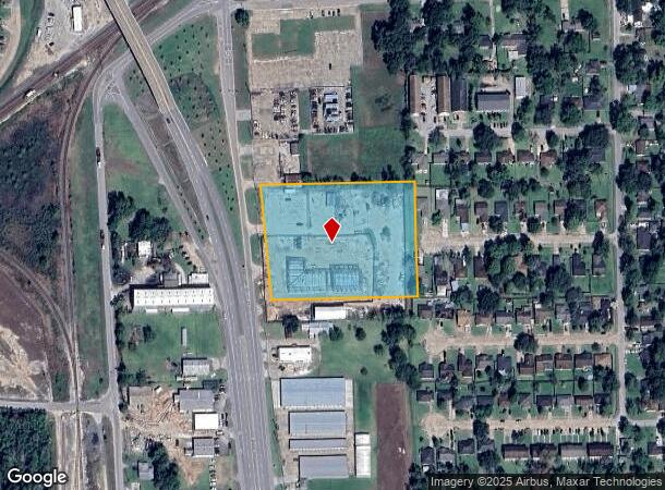 901 S Velasco St, Angleton, TX Parcel Map