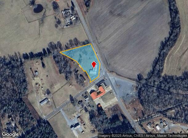  18660 Nc Highway 8, Denton, NC Parcel Map