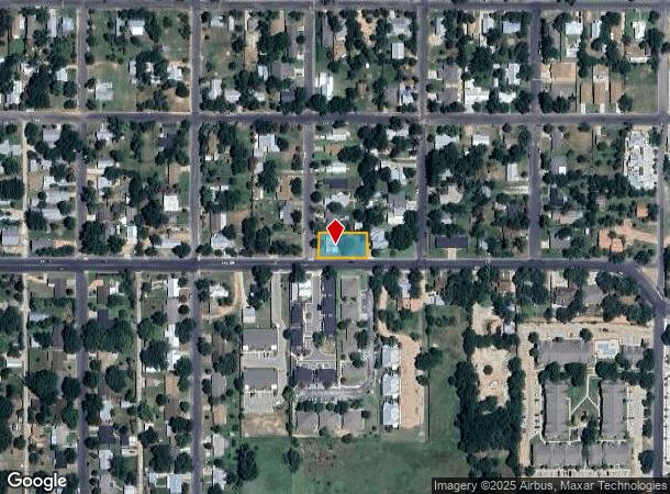  513 S Olive St, Fredericksburg, TX Parcel Map