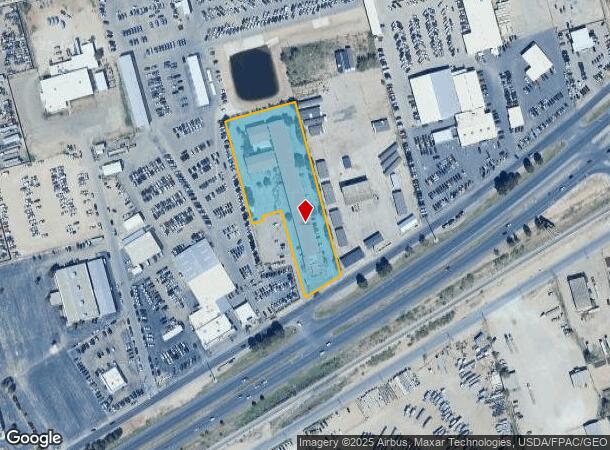 4130 W Wall St, Midland, TX Parcel Map