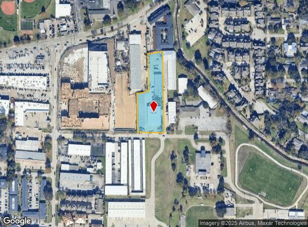  9018 Ruland Rd, Houston, TX Parcel Map