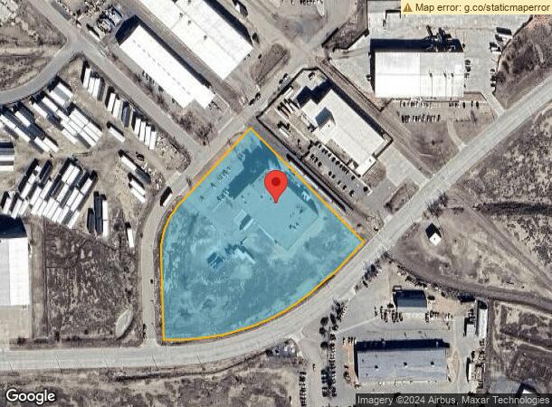  33500 Lockheed Ave, Pueblo, CO Parcel Map