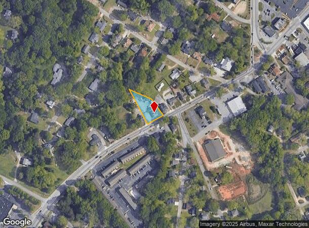  6836 Main St, Lithonia, GA Parcel Map