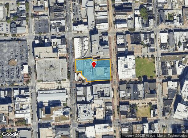  300 W Lexington St, Baltimore, MD Parcel Map