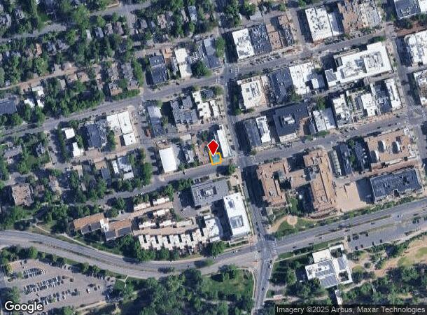  845 Walnut St, Boulder, CO Parcel Map