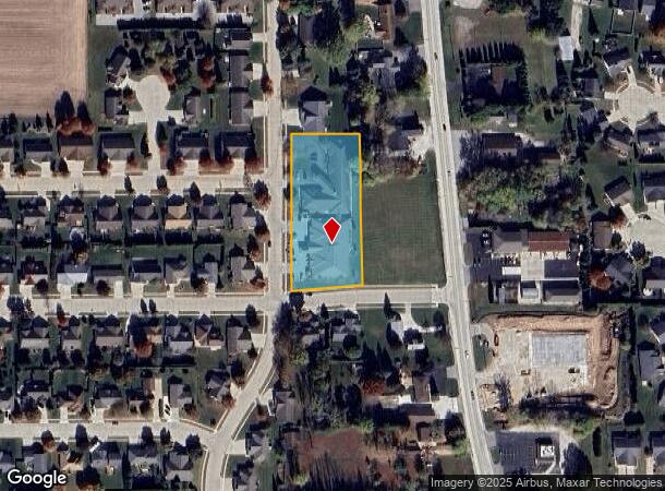 2115 Cappaert Rd, Manitowoc, WI Parcel Map