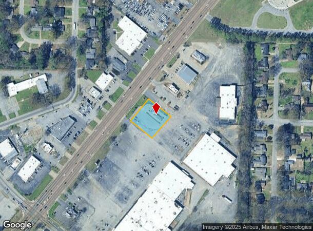  3288 Austin Peay Hwy, Memphis, TN Parcel Map