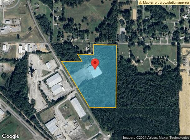  2034 3Rd Ave Se, Cullman, AL Parcel Map