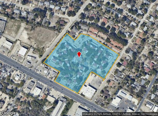 1830 Bandera Rd, San Antonio, TX Parcel Map