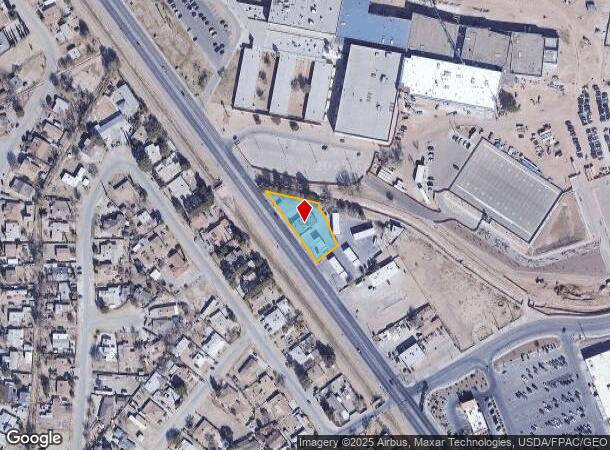  10197 Alameda Ave, Socorro, TX Parcel Map