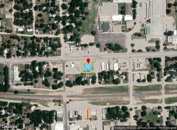 105 E Hall St, Bangs, TX Parcel Map
