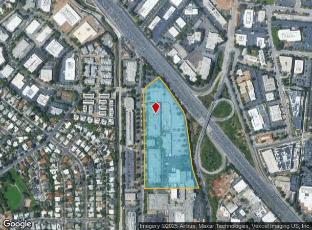 3825 Fabian Way, Palo Alto, CA Parcel Map