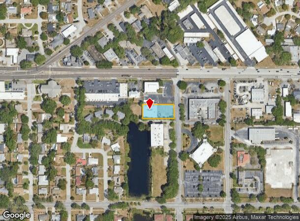 130 N Starcrest Dr, Clearwater, FL Parcel Map