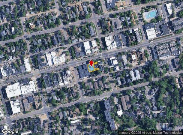  1918 Pearl St, Boulder, CO Parcel Map