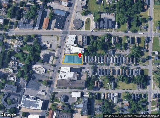  1355 Main St, Buffalo, NY Parcel Map