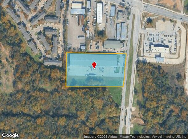 222 S Mayhill Rd, Denton, TX Parcel Map