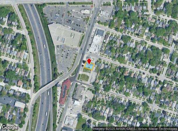 20882 Harper Ave, Harper Woods, MI Parcel Map