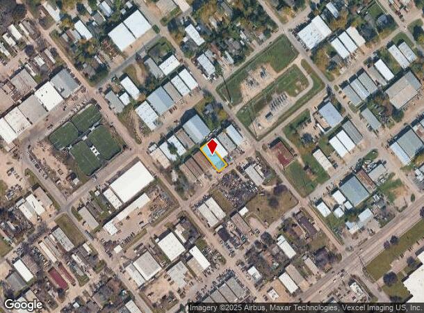  1207 Indiana St, South Houston, TX Parcel Map