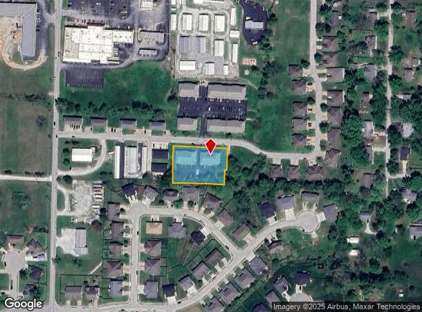  700 E Bain St, Ozark, MO Parcel Map