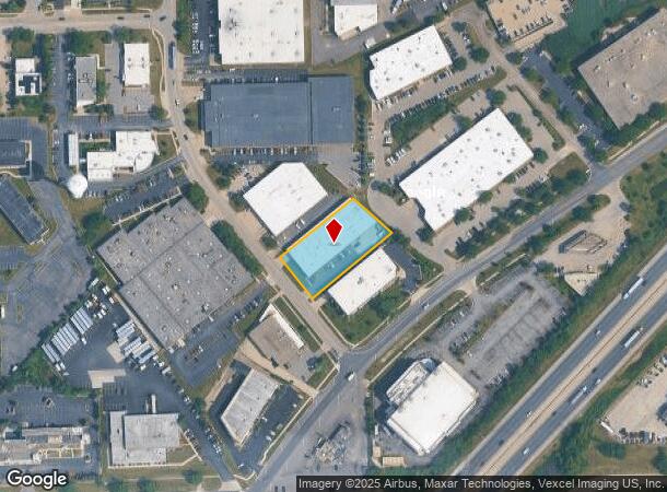  7855 S Quincy St, Willowbrook, IL Parcel Map