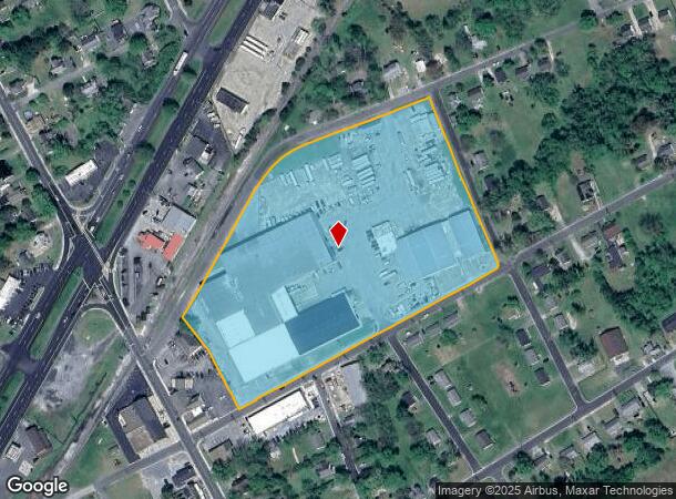  200 N Dulany Ave, Fruitland, MD Parcel Map