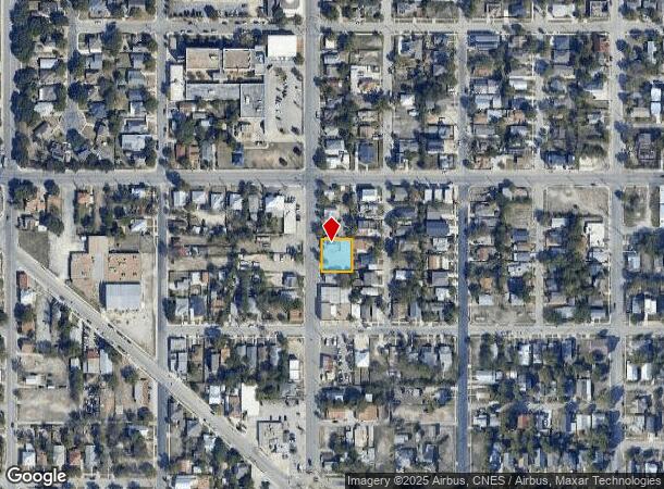  812 S Hackberry St, San Antonio, TX Parcel Map