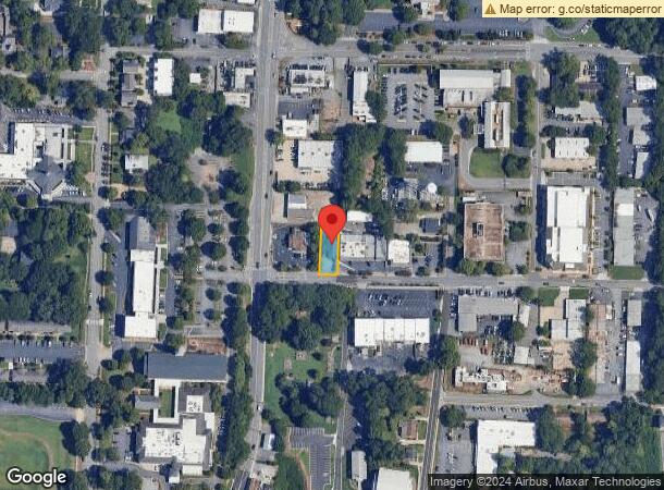  16 Oak St, Roswell, GA Parcel Map