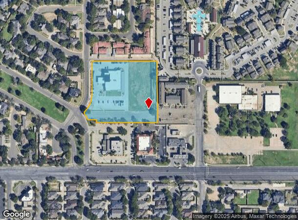 301 Utica Ave, Lubbock, TX Parcel Map