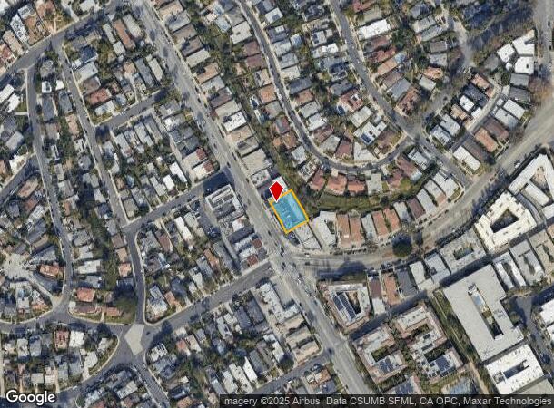  8416 Pershing Dr, Playa Del Rey, CA Parcel Map