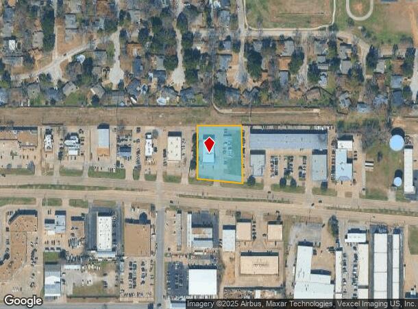  2201 W Pioneer Pky, Pantego, TX Parcel Map