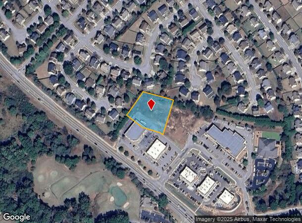  3710 Village Way, Braselton, GA Parcel Map