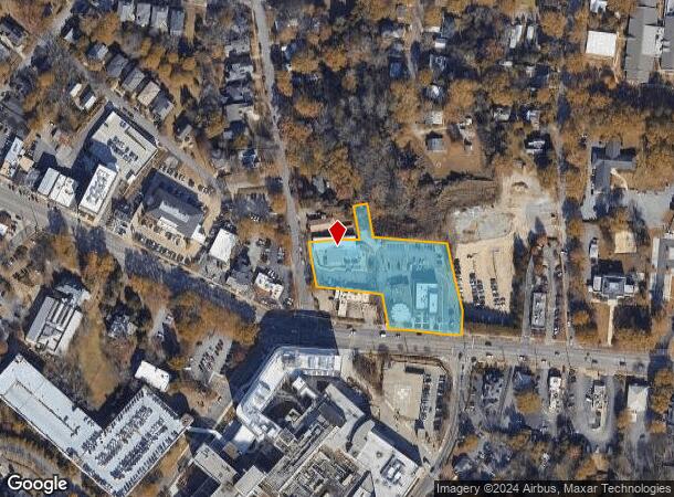  108 Park Ave, Athens, GA Parcel Map