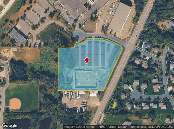 440 Park Ct, Circle Pines, MN Parcel Map