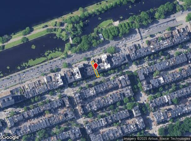 262 Beacon St, Boston, MA Parcel Map