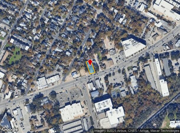  2058 S Lamar Blvd, Austin, TX Parcel Map