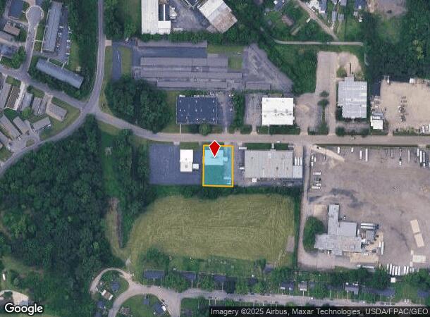  1870 Radio Rd, Dayton, OH Parcel Map