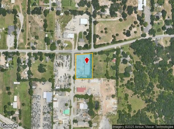 1812 Garden Springs Dr, Dallas, TX Parcel Map