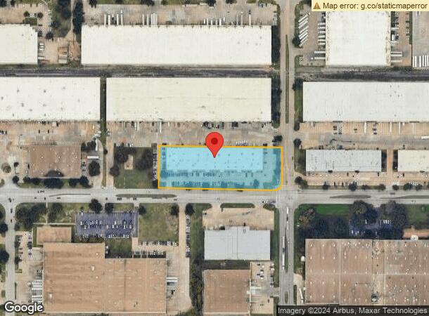  1111 W Carrier Pky, Grand Prairie, TX Parcel Map