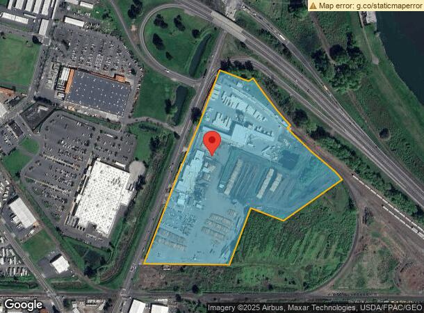  540 3Rd Ave, Longview, WA Parcel Map